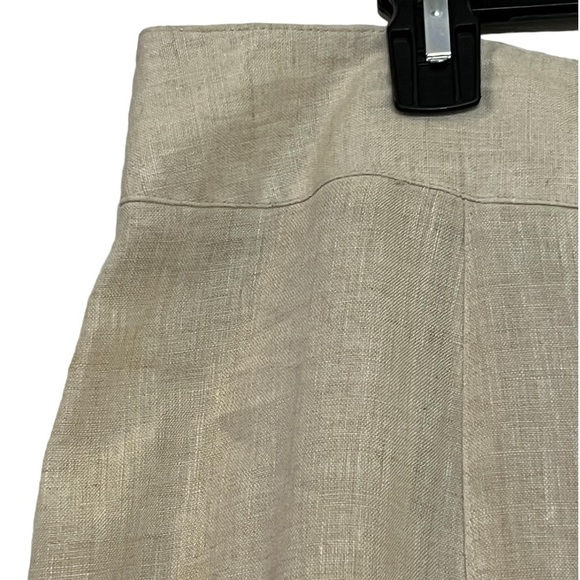 JM Collection linen skirt size 16 - Picture 3 of 7